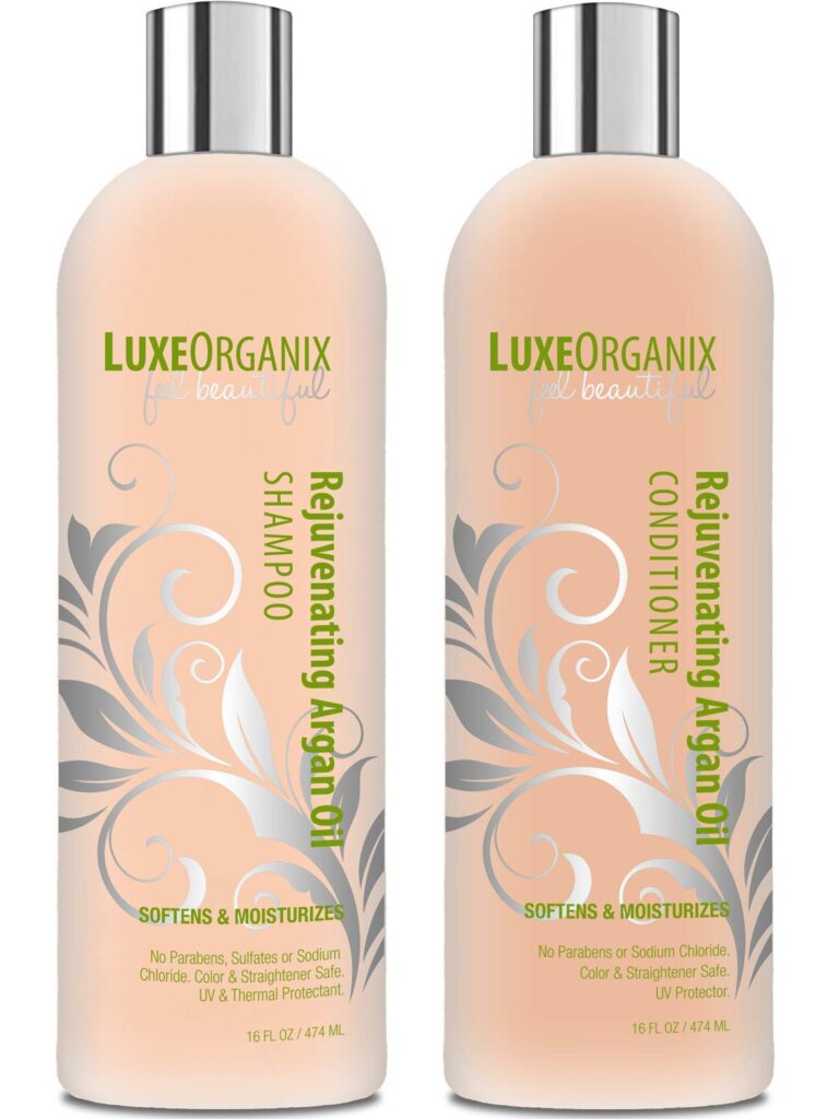 moroccan argan oil shampoo conditioner | LuxeORganix